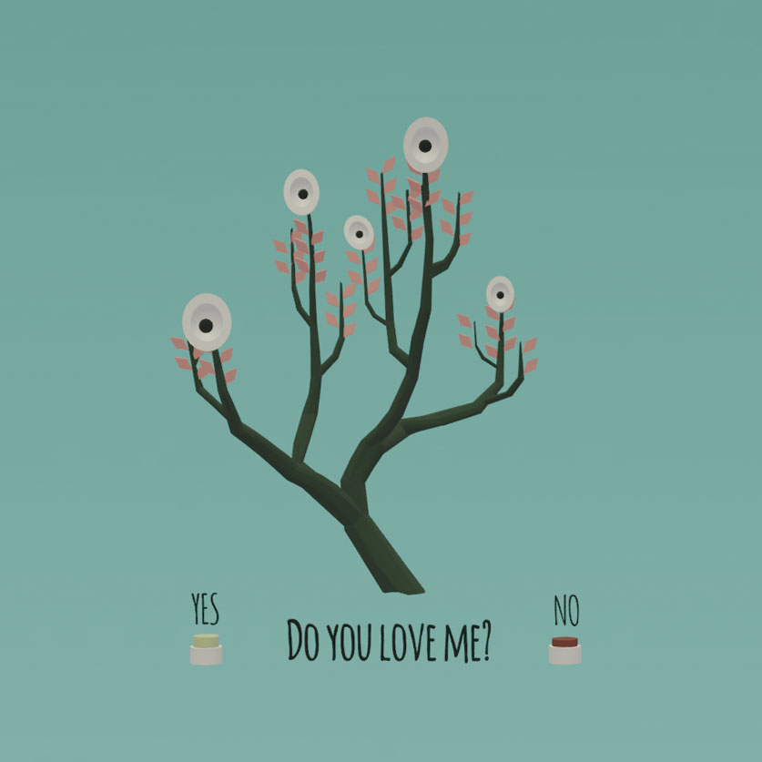 Do You Love Me Tree- Augmented Reality Valentine by H. C. Dunaway Smith